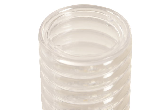 DKD Home Decor Decoracion Luminosa Basicos Transparente 5 x 7 x 5 cm (12 Unidades) Led Plastico