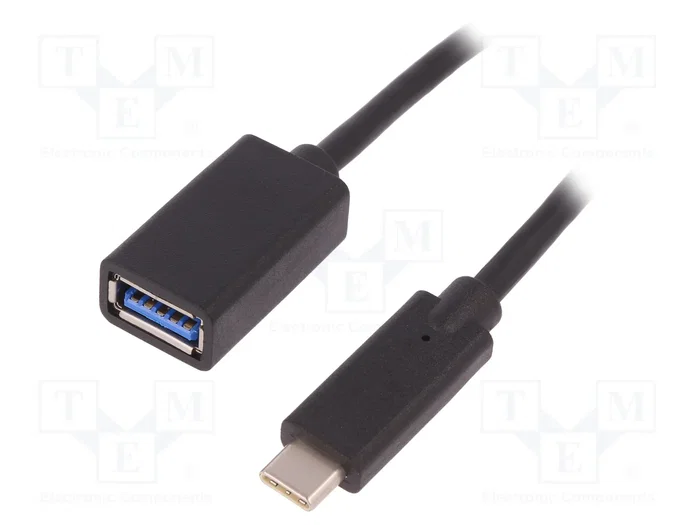QOLTEC Cable USB 3.0 de USB A a USB C de 0,25m QOLTEC Cable USB 3.0 de USB A a USB C de 0,25m