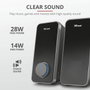 Trust Arys 2.0 Altavoces 14W RMS Negro