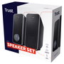 Trust Altavoces 2.0 Arys, 14W RMS, Control de Volumen, Conexión para Auriculares y Entrada de Línea, Alimentación USB, Color Negro