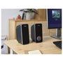 Trust Altavoces 2.0 Arys, 14W RMS, Control de Volumen, Conexión para Auriculares y Entrada de Línea, Alimentación USB, Color Negro