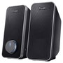 Trust Altavoces 2.0 Arys, 14W RMS, Control de Volumen, Conexión para Auriculares y Entrada de Línea, Alimentación USB, Color Negro