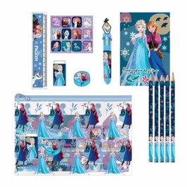 Cerdá Conjunto Papelería Escolar Eva Frozen Azul