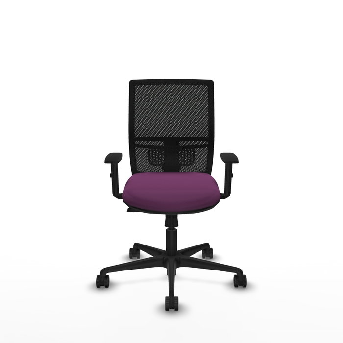 PIQUERAS Y CRESPO Silla de oficina Yunquera Morado y Negro PIQUERAS Y CRESPO Silla de oficina Yunquera Morado y Negro