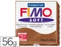 Staedtler Pasta Fimo Soft 57 gr Caramelo - Pasta de modelar blanda y suave, fácil de mezclar, 24 colores disponibles