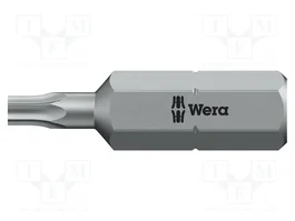WERA Punta de destornillador Torx® T8H con protección 1/4 pulgada