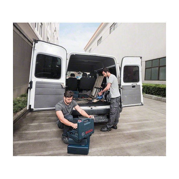 Bosch Professional Aspirador sin bolsa GAS 18V-1 - Inalámbrico 18V, 600 l/min, capacidad 0.7L, filtro lavable, para polvo y suciedad seca