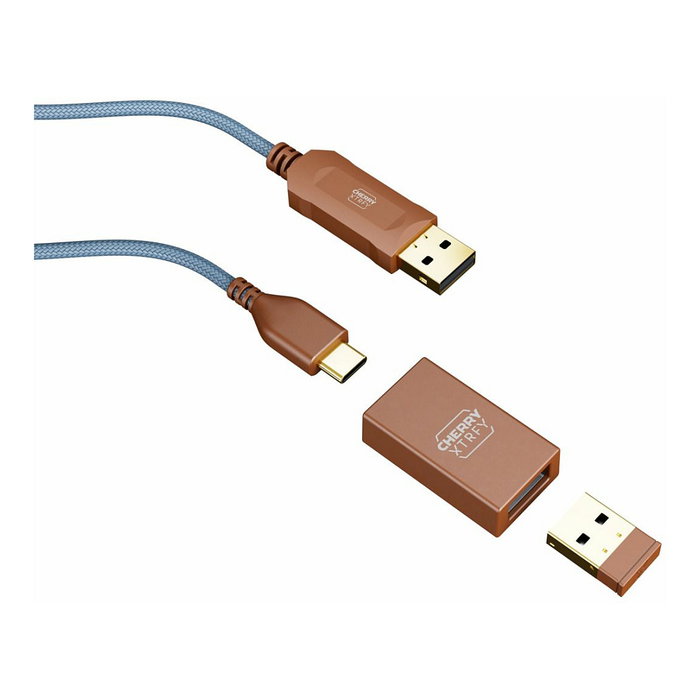 Cherry XTRFY M68 Wireless Ratón Gaming Inalámbrico con Interruptores Mecánicos Blue