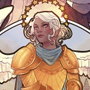 Critical Role Litografia Ashley Johnson: 10th Anniversary Art Nouveau Illustrations 46 x 28 cm- sin marco