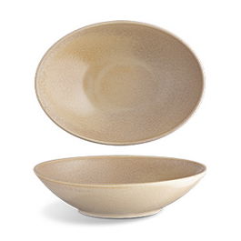 LANGENTHAL Bol Oval Gobi 26x19 cm h 6.5 cm, Vajilla, Capacidad 1.25 litros (Set de 6)