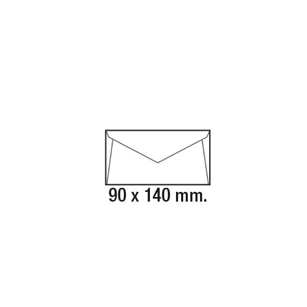 Sam Sobres 90x140 mm Blanco Offset con Cierre Engomado Especial Impresión Sam Sobres 90x140 mm Blanco Offset con Cierre Engomado Especial Impresión