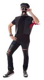 Creaciones Llopis Pantalones Cortes Talla XL Negro