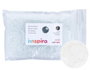 Innspiro Rocalla de Vidrio Redonda Glaseado Blanco 3,8mm 500g