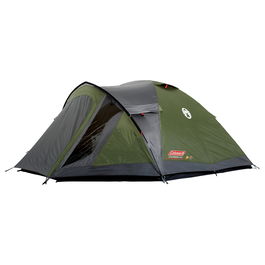 Coleman Darwin 4 Plus Tienda de Campaña Iglú para 4 Personas, 7.8 m², con Vestíbulo, Verde