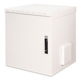 Digitus 19" 12U Carcasa de Pared para Exterior IP55 713x600x600 mm Gris RAL 7035