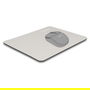 DeLOCK Alfombrilla de Ratón Greige 220 x 180 mm con Revestimiento de Cristal, Base Antiderrapante de Goma, Color Gris, Modelo DeLOCK Mauspad