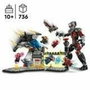 LEGO Marvel 76314 La Batalla del Capitán América: Civil War - Juguete para niño de 10 años