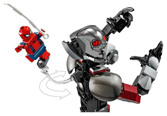 LEGO Marvel 76314 La Batalla del Capitán América: Civil War - Juguete para niño de 10 años