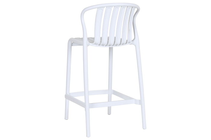 DKD Home Decor Taburete Urban Blanco 49 x 92 x 50 cm (4 Unidades)