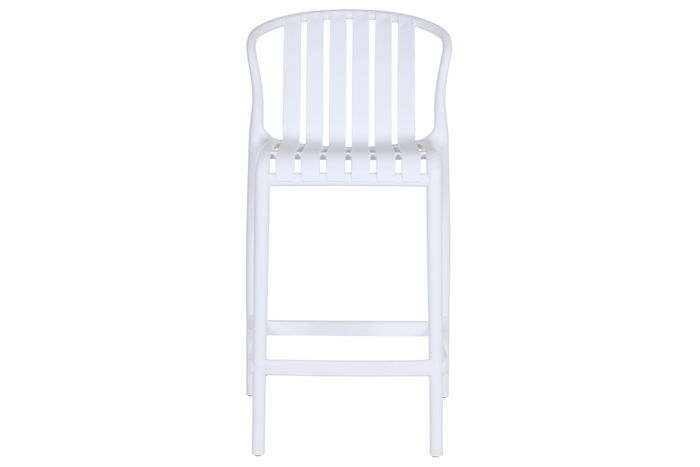 DKD Home Decor Taburete Urban Blanco 49 x 92 x 50 cm (4 Unidades)