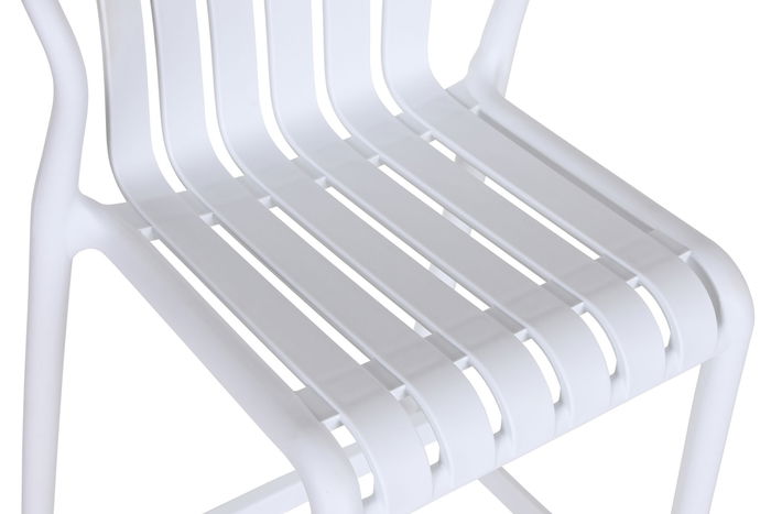 DKD Home Decor Taburete Urban Blanco 49 x 92 x 50 cm (4 Unidades)