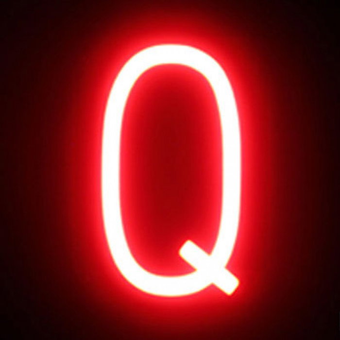 Green Ice Letra LED Neon Q 100x161x38mm Green Ice Letra LED Neon Q 100x161x38mm