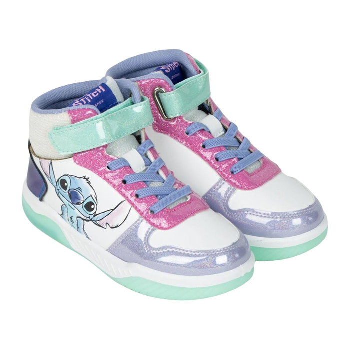 Cerdá Zapatillas Deportivas con Luces Stitch T028 - Blanco - Talla 28 Cerdá Zapatillas Deportivas con Luces Stitch T028 - Blanco - Talla 28