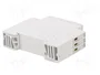 ABB CT-MFD.12 Relé de Retardo 24 V Gris 6 A IP20/IP50