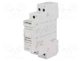 FINDER 20.28 Relé de instalación biestable 24V AC 16A NA x2