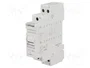 FINDER 20.28 Relé de instalación biestable 24V AC 16A NA x2