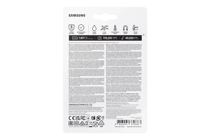Samsung MUF-512DA USB Flash Drive 512 GB Tipo-C Azul