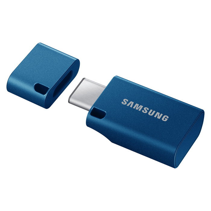 Samsung Bar Plus 512 GB USB-C 3.2 Gen 1 Azul - MUF-512DA/APC - Pendrive, Unidad Flash USB de 400 MB/s para PC, Portátil, Smartphone, Tablet