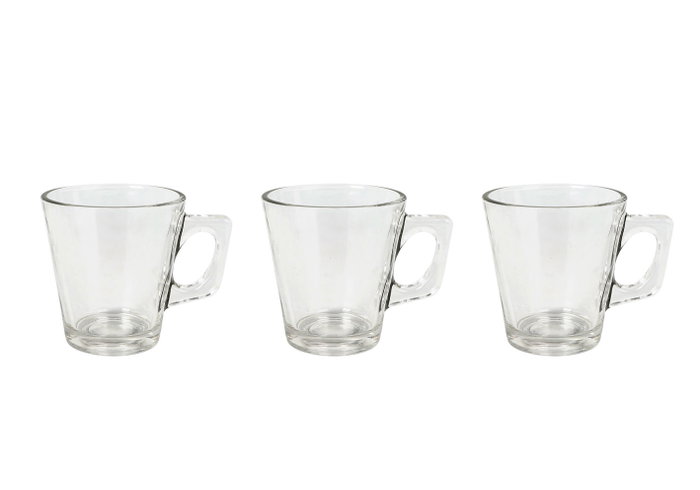 La Mediterranea Set de 3 Tazas de Espresso Segre de 85 cc (Pack de 24 cajas) de 23,8 x 6 x 7,2 cm La Mediterranea Set de 3 Tazas de Espresso Segre de 85 cc (Pack de 24 cajas) de 23,8 x 6 x 7,2 cm