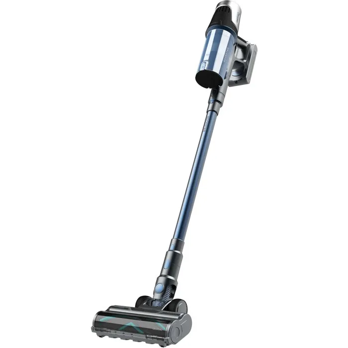 Cecotec Conga Rockstar RS50 Aspiradora y fregona inalámbricas - 25.000 Pa - Autonomía 60 min - 130 m² - Negro/Azul oscuro