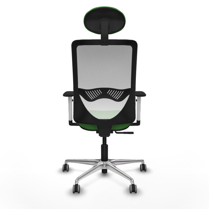 PIQUERAS Y CRESPO Silla de oficina Zulema con Mecanismo Sincro, Verde y Blanco PIQUERAS Y CRESPO Silla de oficina Zulema con Mecanismo Sincro, Verde y Blanco