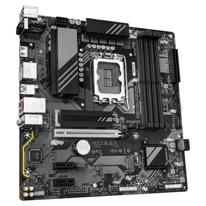 Gigabyte B760M DS3H WF6E GEN5 Placa Base Intel B760 Chipset LGA 1700 DDR5 PCIe 4.0 M.2 Wi-Fi 6E Micro ATX