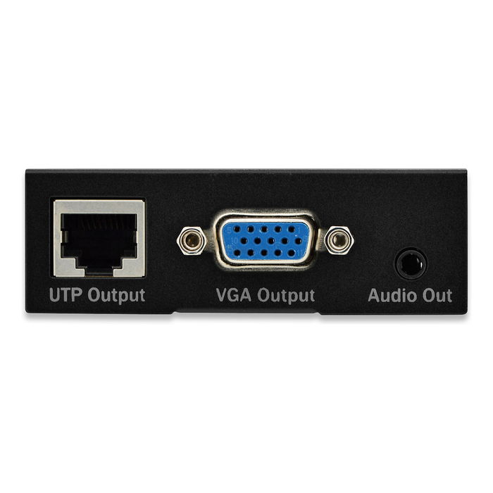 Digitus Extensor VGA UTP Set Hasta 300 Metros Kit de Repetidor para Señal de Video