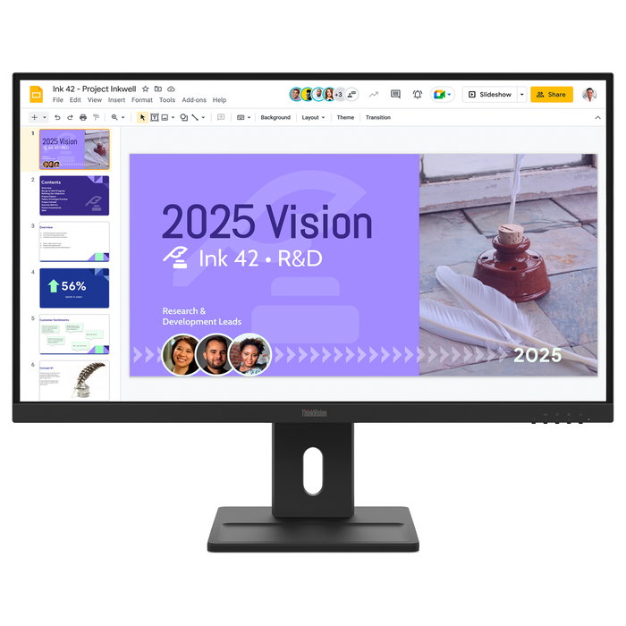 Lenovo ThinkVision E27Q-40 Monitor 27 pulg. Quad HD IPS Negro