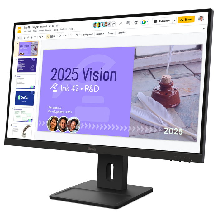 Lenovo ThinkVision E27Q-40 Monitor 27 pulg. Quad HD IPS Negro