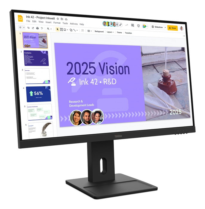 Lenovo ThinkVision E27Q-40 Monitor 27 pulg. Quad HD IPS Negro
