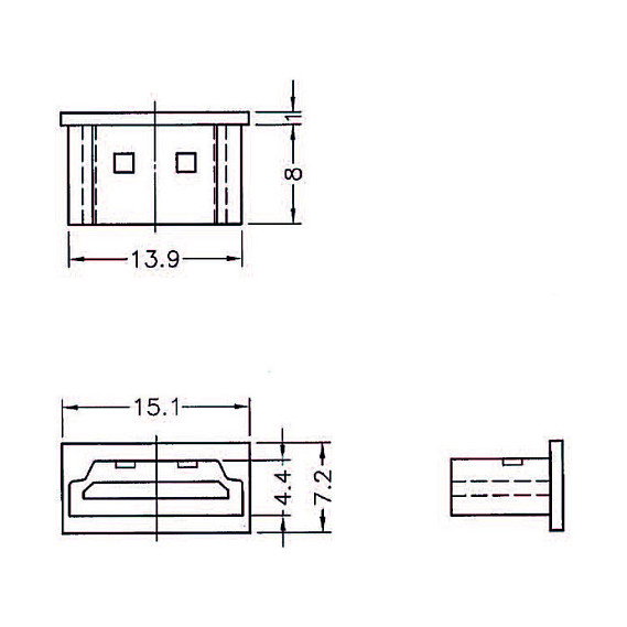 DeLOCK Protector de Polvo para Conector HDMI Tipo A sin Asa, Negro, Referencia 64030, Paquete de 10 Unidades