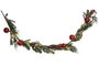 DKD Home Decor Guirnalda LED Verde y Rojo con 40 LEDs