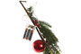 DKD Home Decor Guirnalda LED Verde y Rojo con 40 LEDs