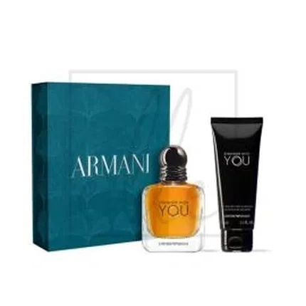 Emporio Armani Stronger With You Eau de Toilette 50 ml y Gel 75 ml Emporio Armani Stronger With You Eau de Toilette 50 ml y Gel 75 ml