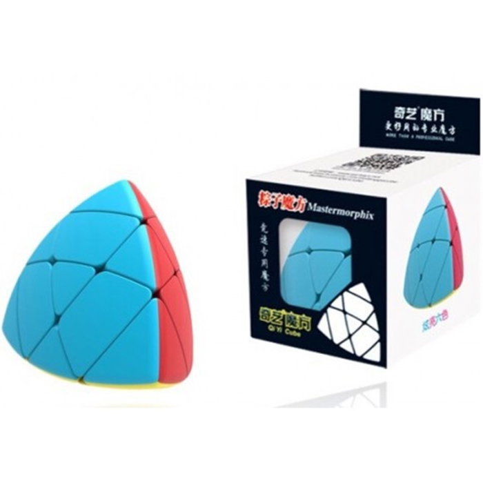 Qiyi Cubo Rubik Mastermorphix Stickerless - Rompecabezas Tetraedro 3x3