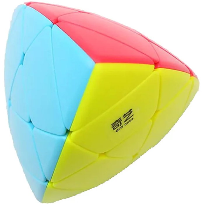 Qiyi Cubo Rubik Mastermorphix Stickerless - Rompecabezas Tetraedro 3x3