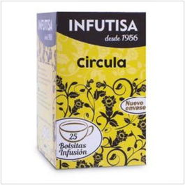 INFUTISA Circula 8 Infusion 25 Bolsitas Ginkgo Espino Blanco Hammamelis