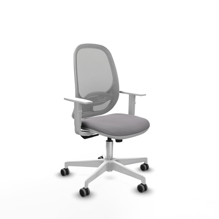 PIQUERAS Y CRESPO Silla de oficina Cilanco Gris con Mecanismo Sincro PIQUERAS Y CRESPO Silla de oficina Cilanco Gris con Mecanismo Sincro