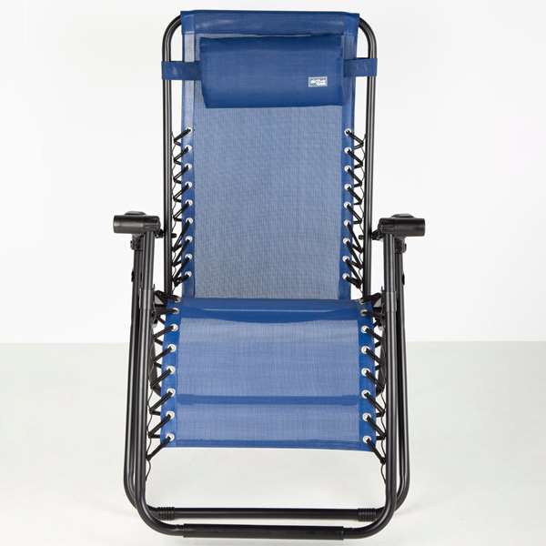 Color Baby Aktive-Tumbona Textileno Azul 52X68X102Cm