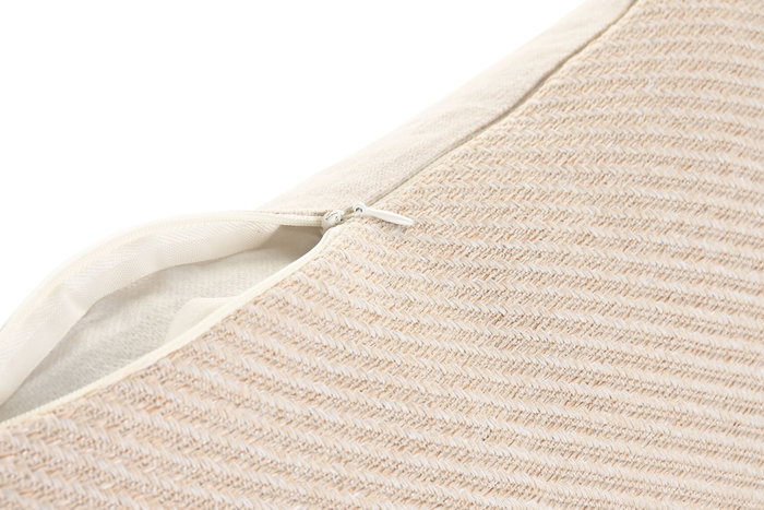 DKD Home Decor Cojín Algodón y Yute con Borlas Natural DKD Home Decor Cojín Algodón y Yute con Borlas Natural